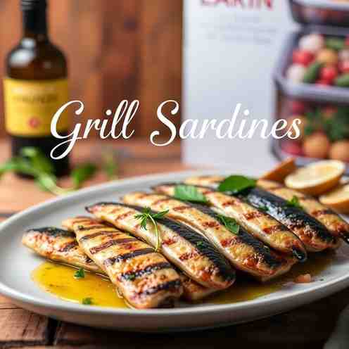 Grill Sardines - Easy Olive Oil Recipes